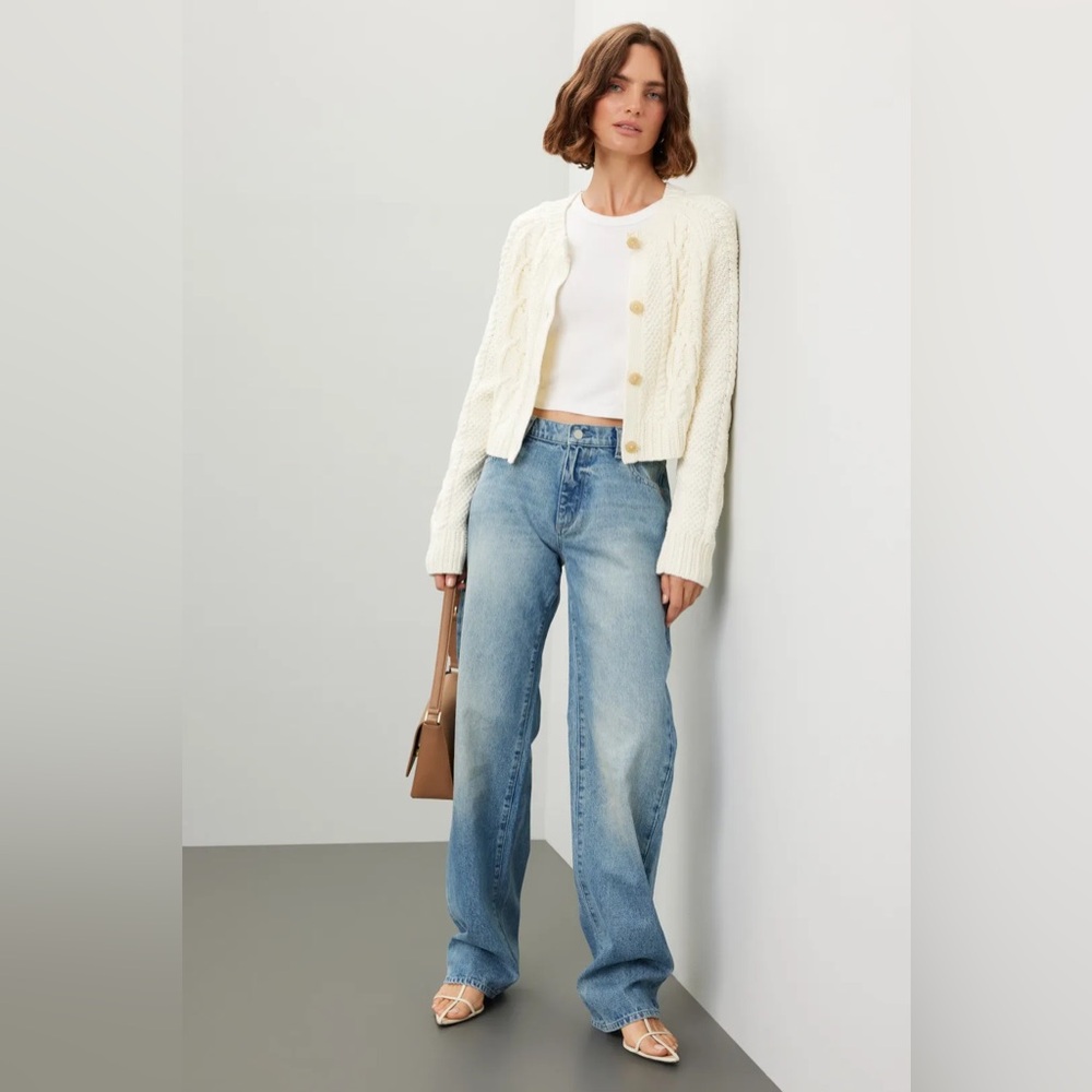 New DL1961 Ilia Low Rise Barrel Jean